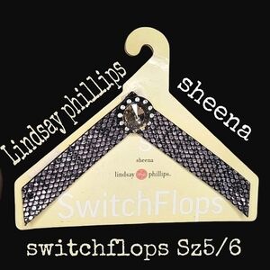 Lindsay phillips switchflops " sheena" size small 5/6